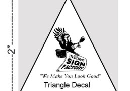 Triangle Decals